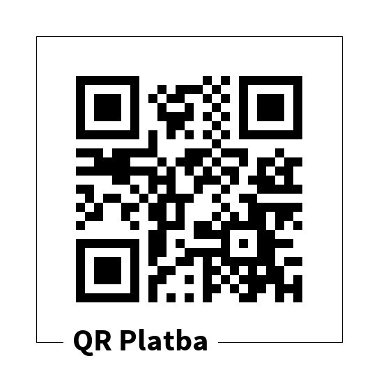 QR kód transparentního účtu